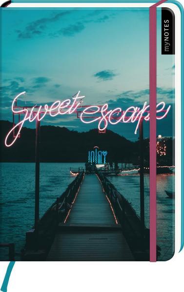 myNOTES Notizbuch A5: Sweet escape - Notebook medium, gepunktet