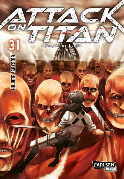 Attack on Titan 31 - Atemberaubende Fantasy-Action (Mängelexemplar)