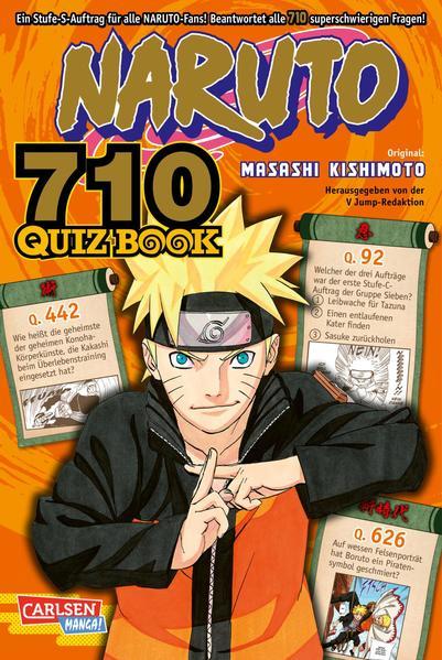 Naruto Quiz Book - 710 spannende Fragen über den beliebtesten Ninja der Welt (Mängelexemplar)