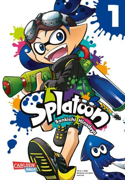 Splatoon 1 - Das Nintendo-Game als Manga! Ideal für Kinder und Gamer! (Mängelexemplar)