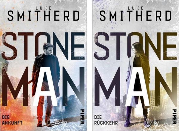 Sparpaket: Stone Man (Band 1 + 2) Science-Fiction Bücher (Mängelexemplare)