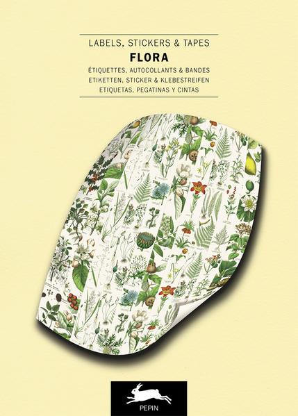 Flora - Label and Sticker Book (Mängelexemplar)