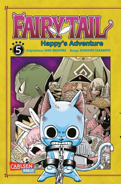 Fairy Tail – Happy&#039;s Adventure 5 - Humorvoller Action-Manga (Mängelexemplar)