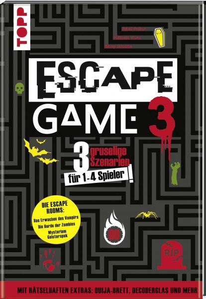 Escape Game 3 HORROR - 3 Escape Rooms ab 16 (Mängelexemplar)