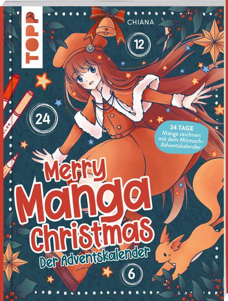Merry Manga Christmas. Das Adventskalender-Buch - 24 Tage Manga zeichnen (Mängelexemplar)