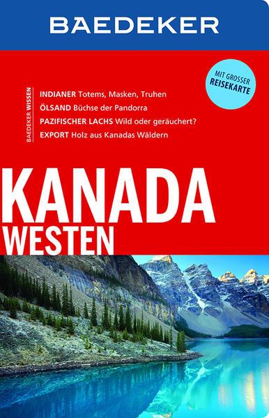 Baedeker Reiseführer Kanada Westen - mit GROSSER REISEKARTE (Mängelexemplar)