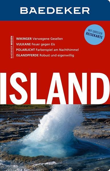 Baedeker Reiseführer Island - mit GROSSER REISEKARTE (Mängelexemplar)