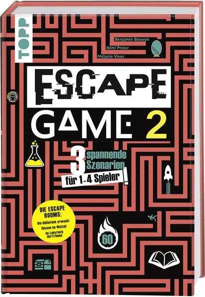 Escape Game 2 - 3 Escape Rooms für zu Hause (Mängelexemplar)