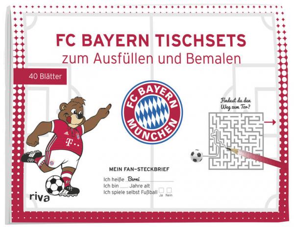 Mein FC Bayern - 40 Tischsets für kleine Fans