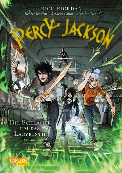 Percy Jackson (Comic) 4: Die Schlacht um das Labyrinth (Mängelexemplar)